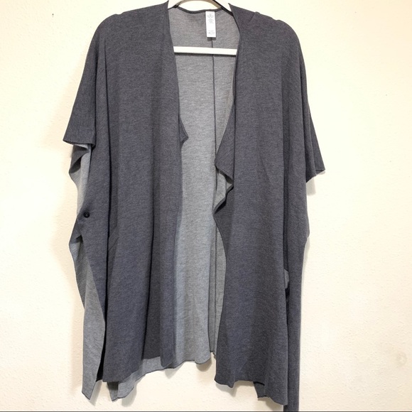 Lululemon Grey After Asana Wrap and Scarf Cashmere - Picture 3 of 12